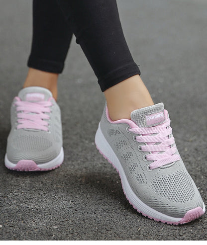 Ergonomic Women's Sneakers with Breathable Comfort