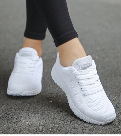 Ergonomic Women's Sneakers with Breathable Comfort