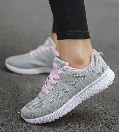 Ergonomic Women's Sneakers with Breathable Comfort