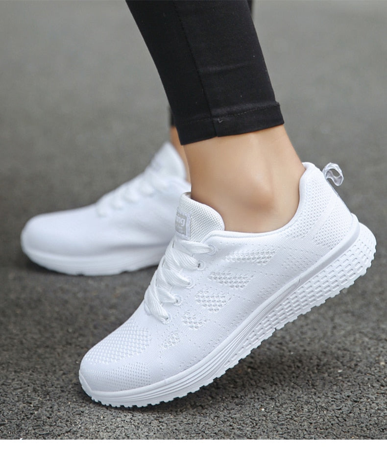 Ergonomic Women's Sneakers with Breathable Comfort