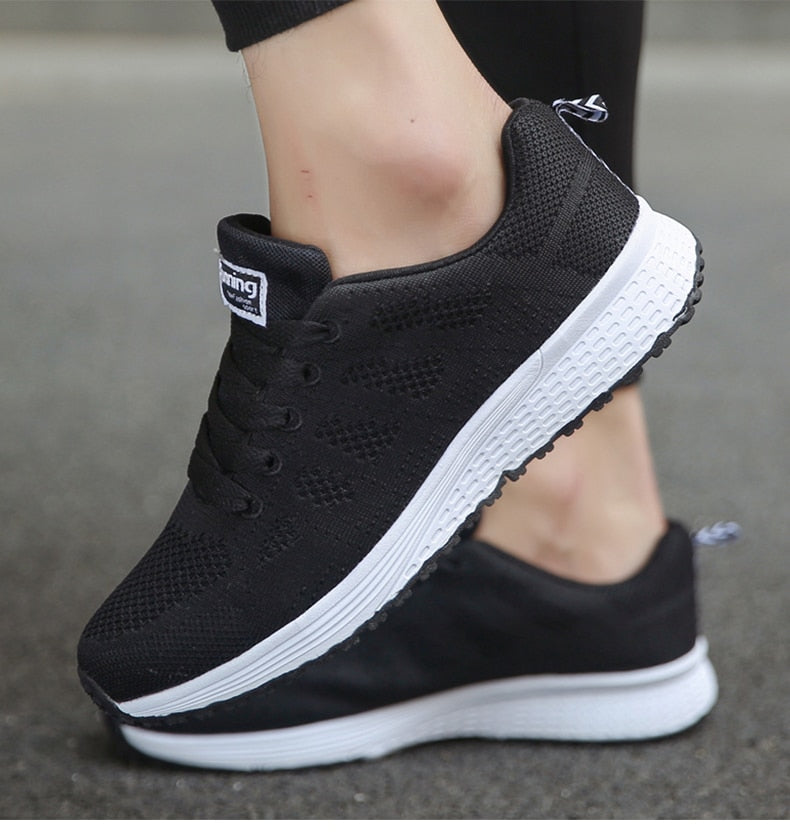 Ergonomic Women's Sneakers with Breathable Comfort