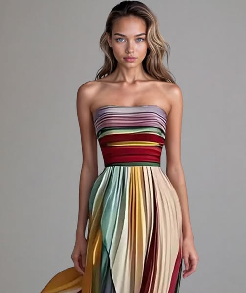 Asia - Premium Casual Damesjurk Lang