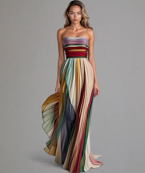 Asia - Premium Casual Damesjurk Lang