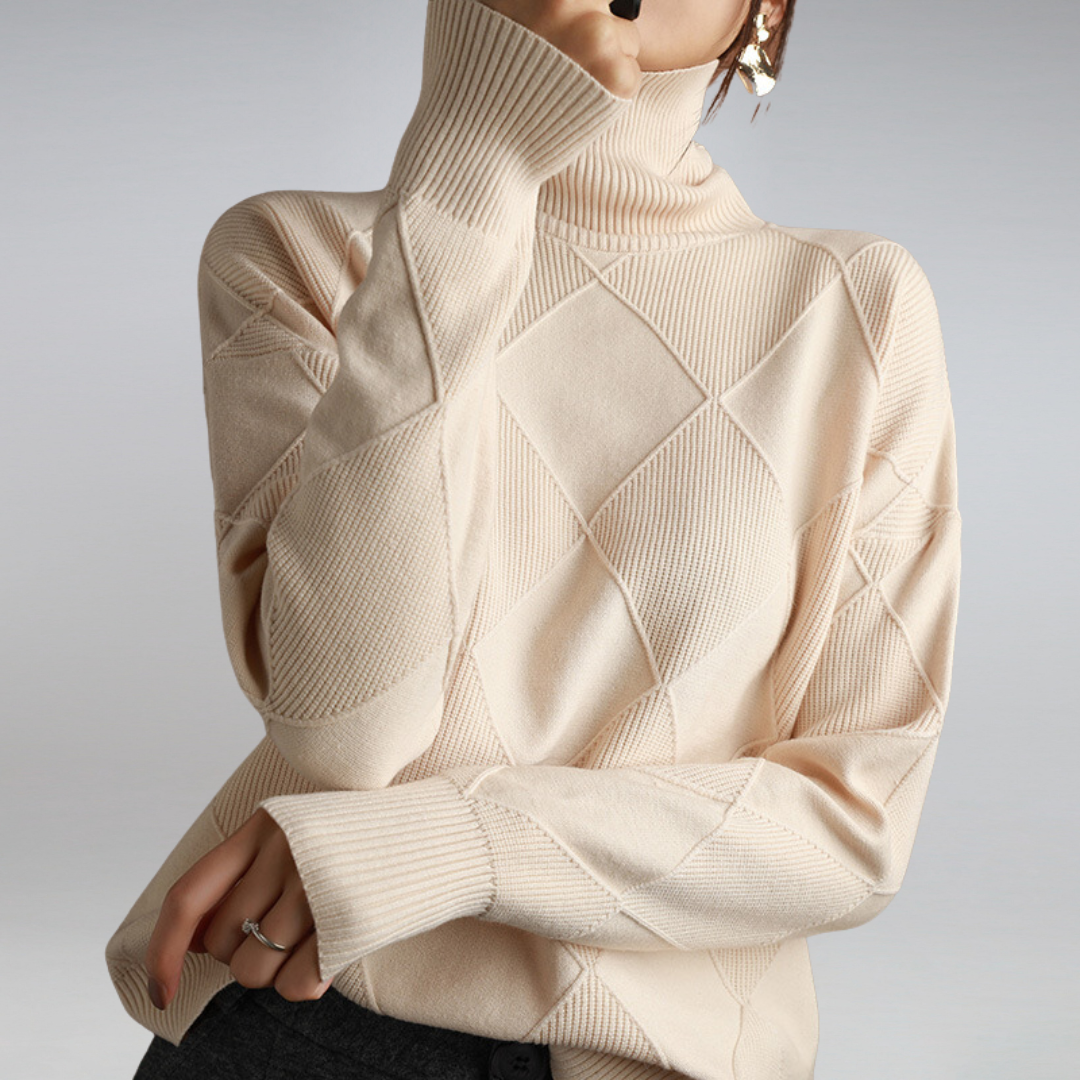 Soft Cashmere Women's Turtleneck – Comfortable, Warm & Elegant