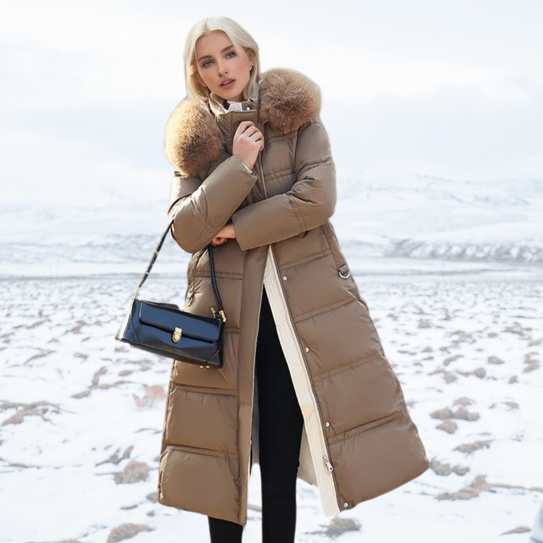 Luxe Winterjas voor Dames – Elegant, Warm & Tijdloos