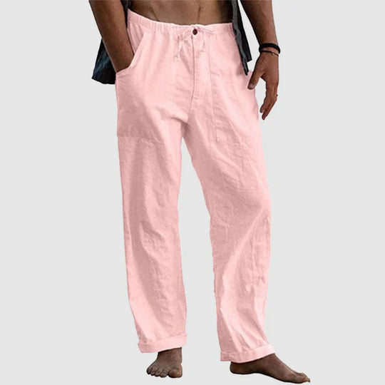 Marx – Casual Linnen Broek Voor Heren