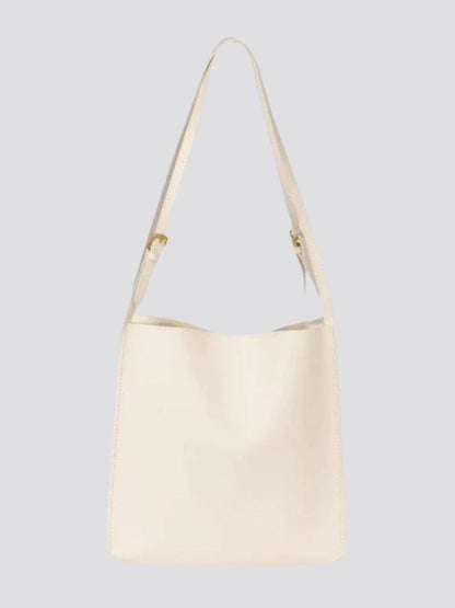 Halfronde Vegan Leren Schoudertas – Elegant & Ruim voor Dagelijks Gebruik