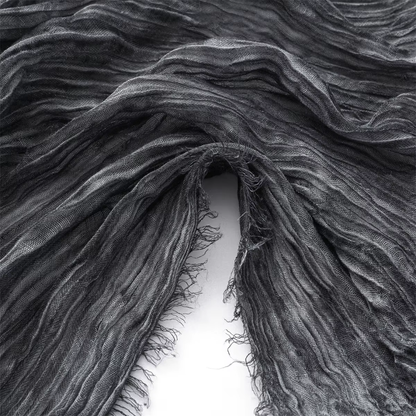 Calder Shawl – Cotton/Linen with Texture