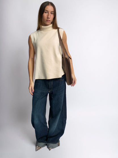 Halfronde Vegan Leren Schoudertas – Elegant & Ruim voor Dagelijks Gebruik