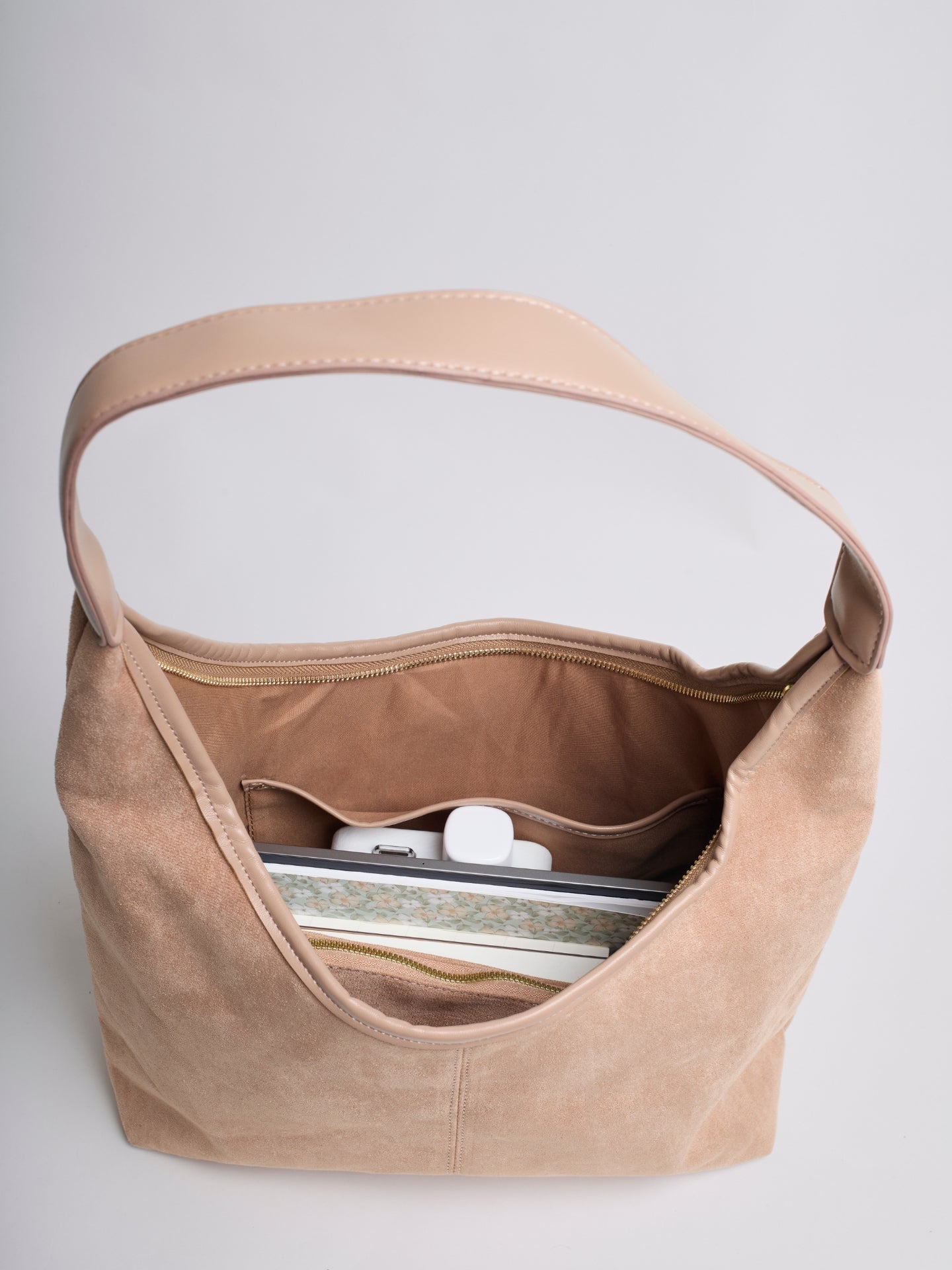 Halfronde Vegan Leren Tote Tas – Stijlvol, Praktisch & Duurzaam