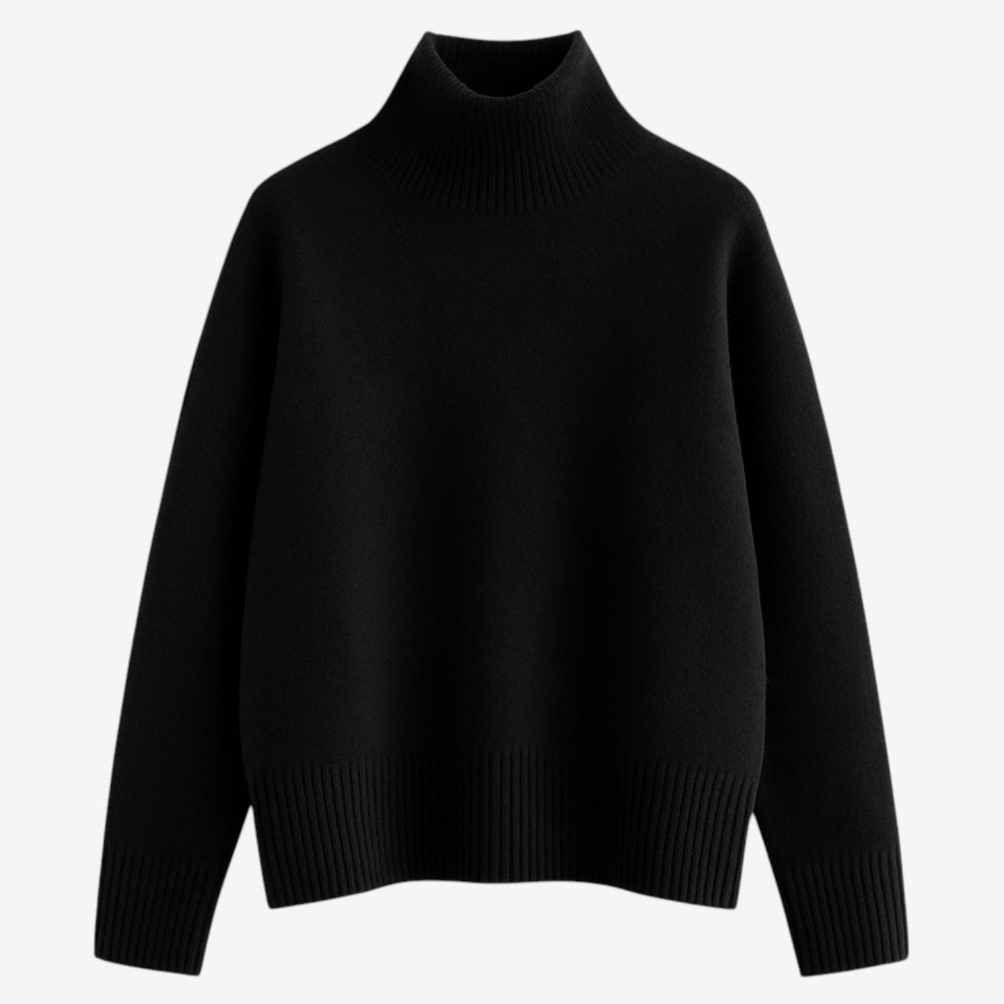 Davies – Damenpullover aus 100 % Wolle mit Rollkragen