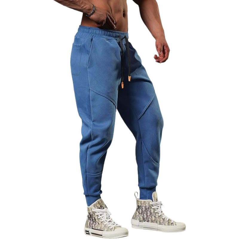 Lichtgewicht Fleece Joggingbroek Heren – Cargo Design – Tapered Pasvorm