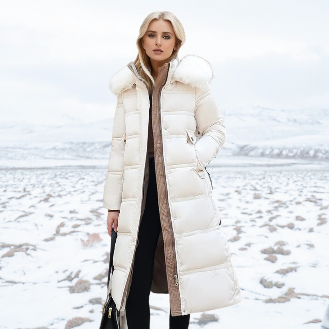 Luxe Winterjas voor Dames – Elegant, Warm & Tijdloos