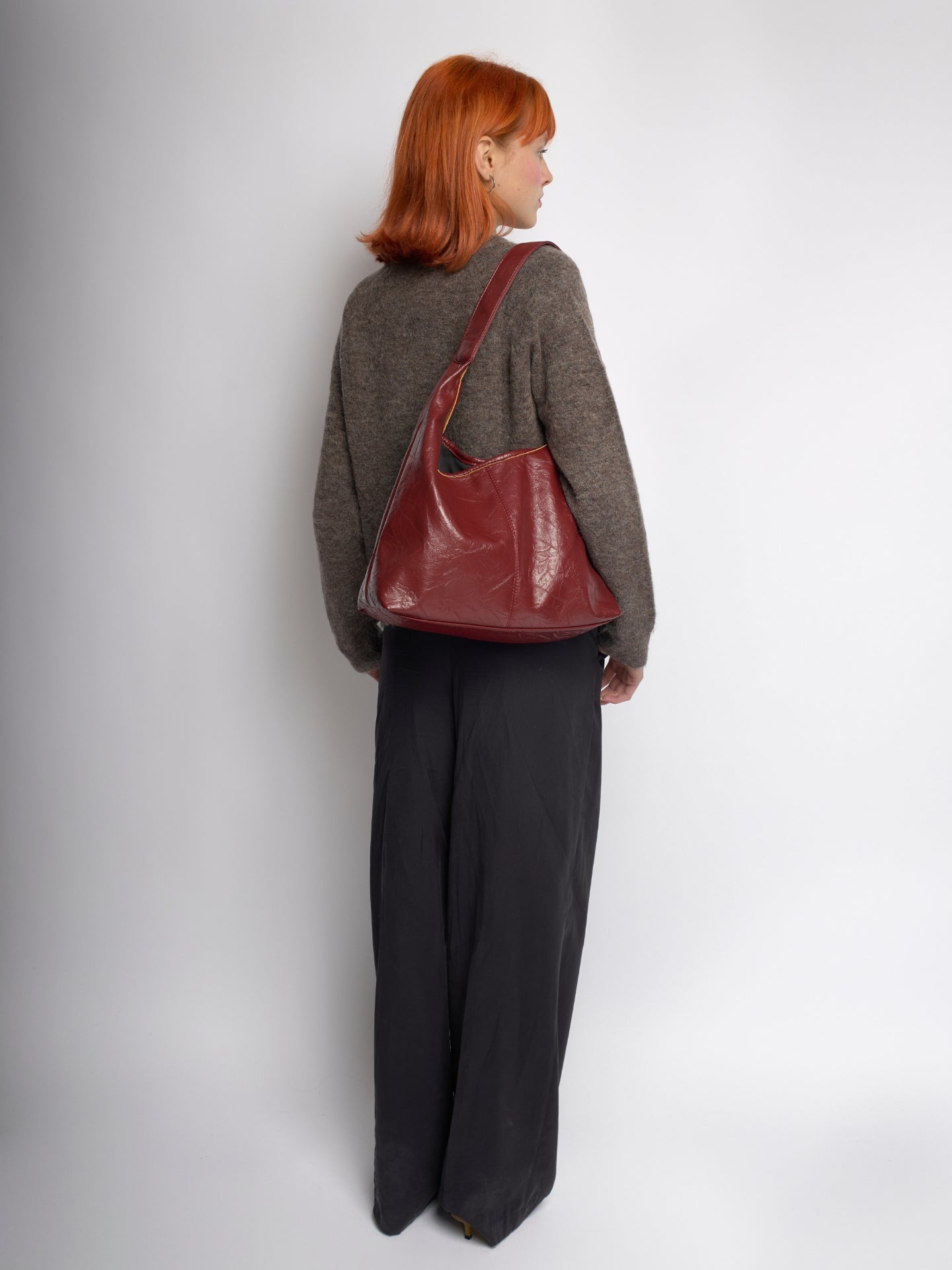 Vegan Leren Tote Bag – Vintage Look & Dagelijkse Elegantie