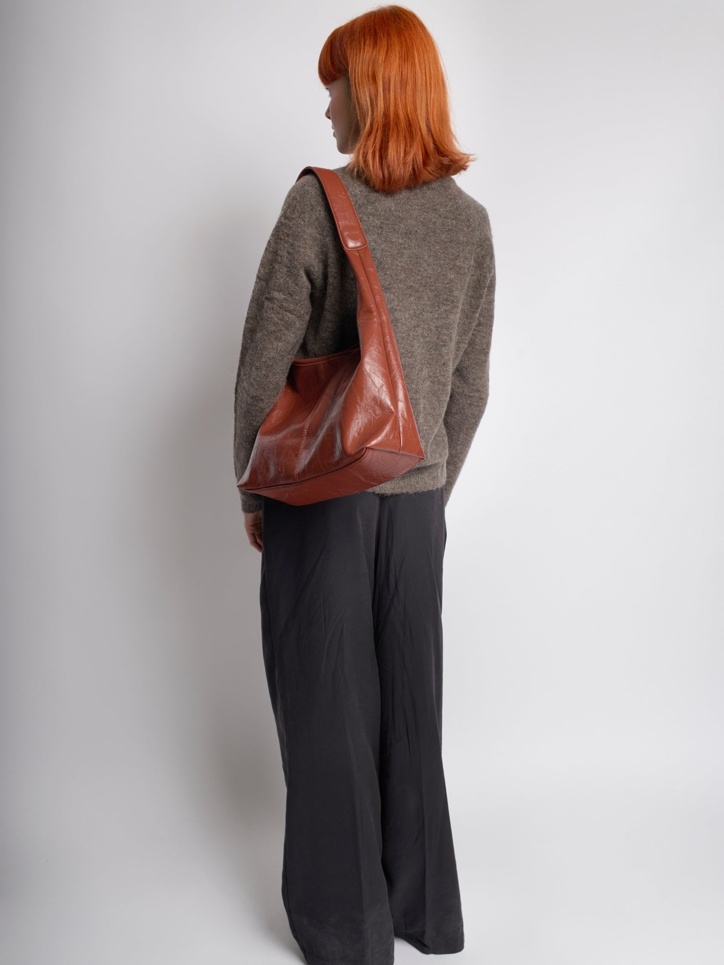 Vegan Leren Tote Bag – Vintage Look & Dagelijkse Elegantie