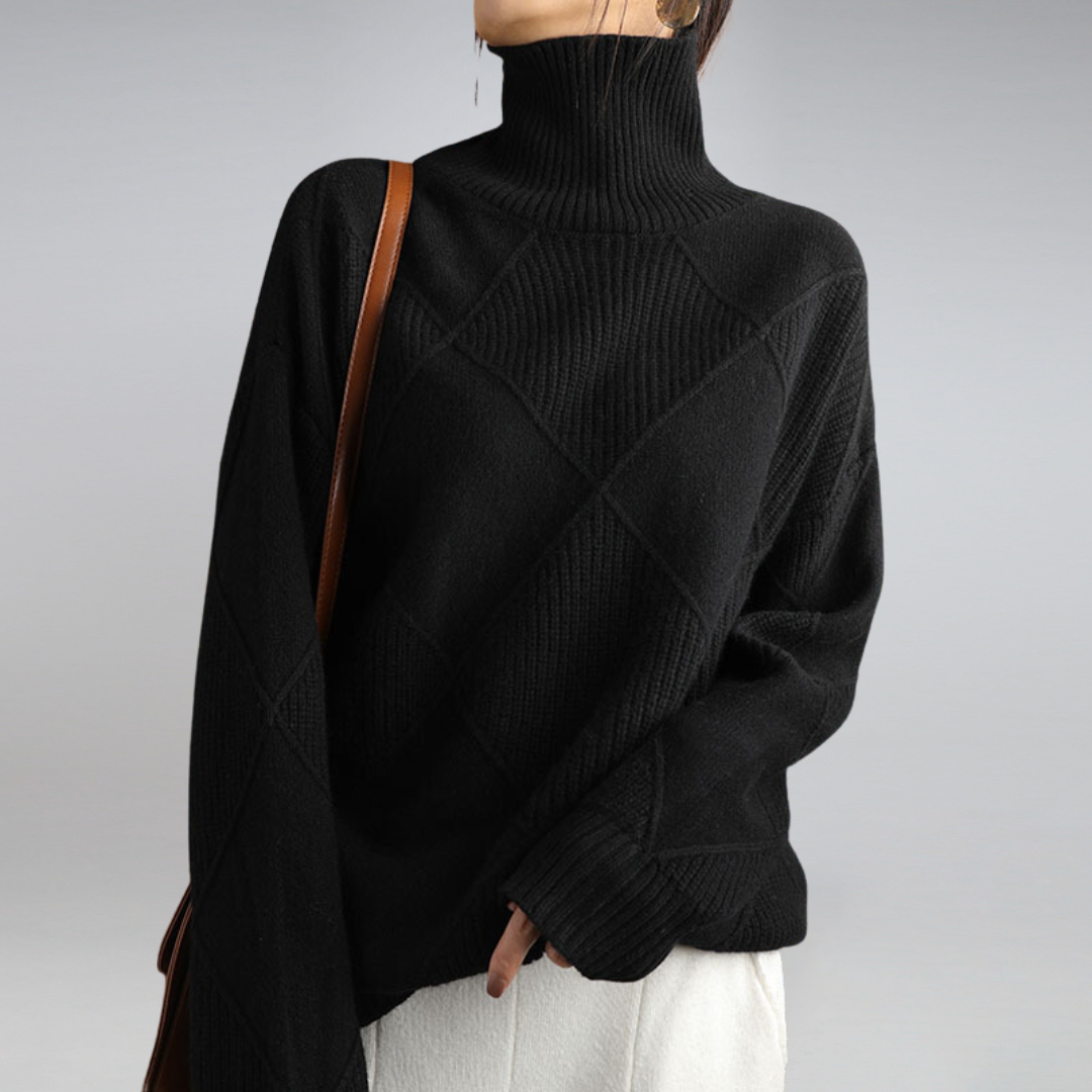 Soft Cashmere Women's Turtleneck – Comfortable, Warm & Elegant