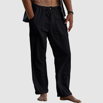 Marx – Casual Linnen Broek Voor Heren