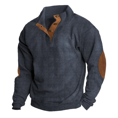 Men's Sweater with Long Sleeves – Comfortable and Warm for Autumn & Winter