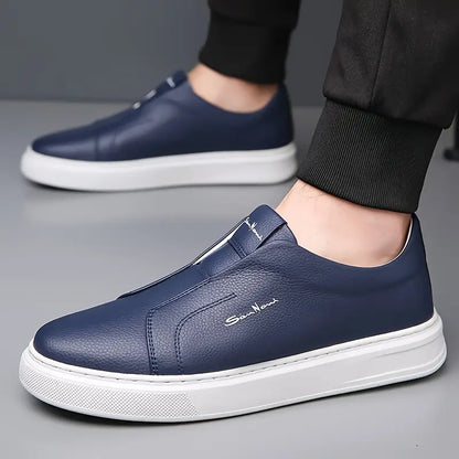 Heren Slip-on Sneakers – Minimalistische Casual Schoenen voor Dagelijks Gebruik