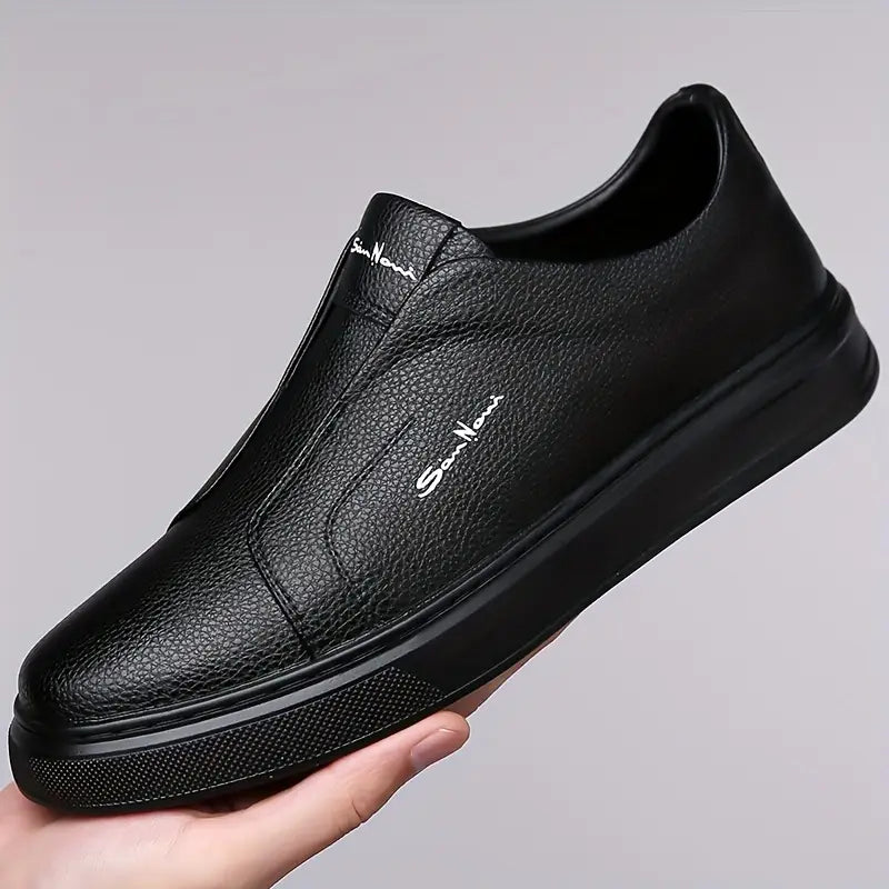 Heren Slip-on Sneakers – Minimalistische Casual Schoenen voor Dagelijks Gebruik