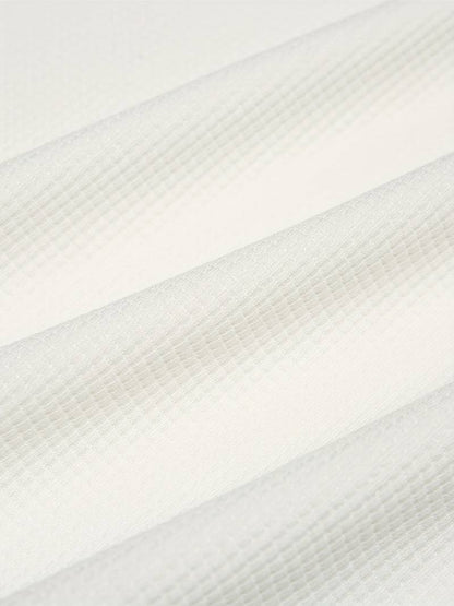 Men's Waffle Shirt with Long Sleeves and V-neck – Casual and Comfortable