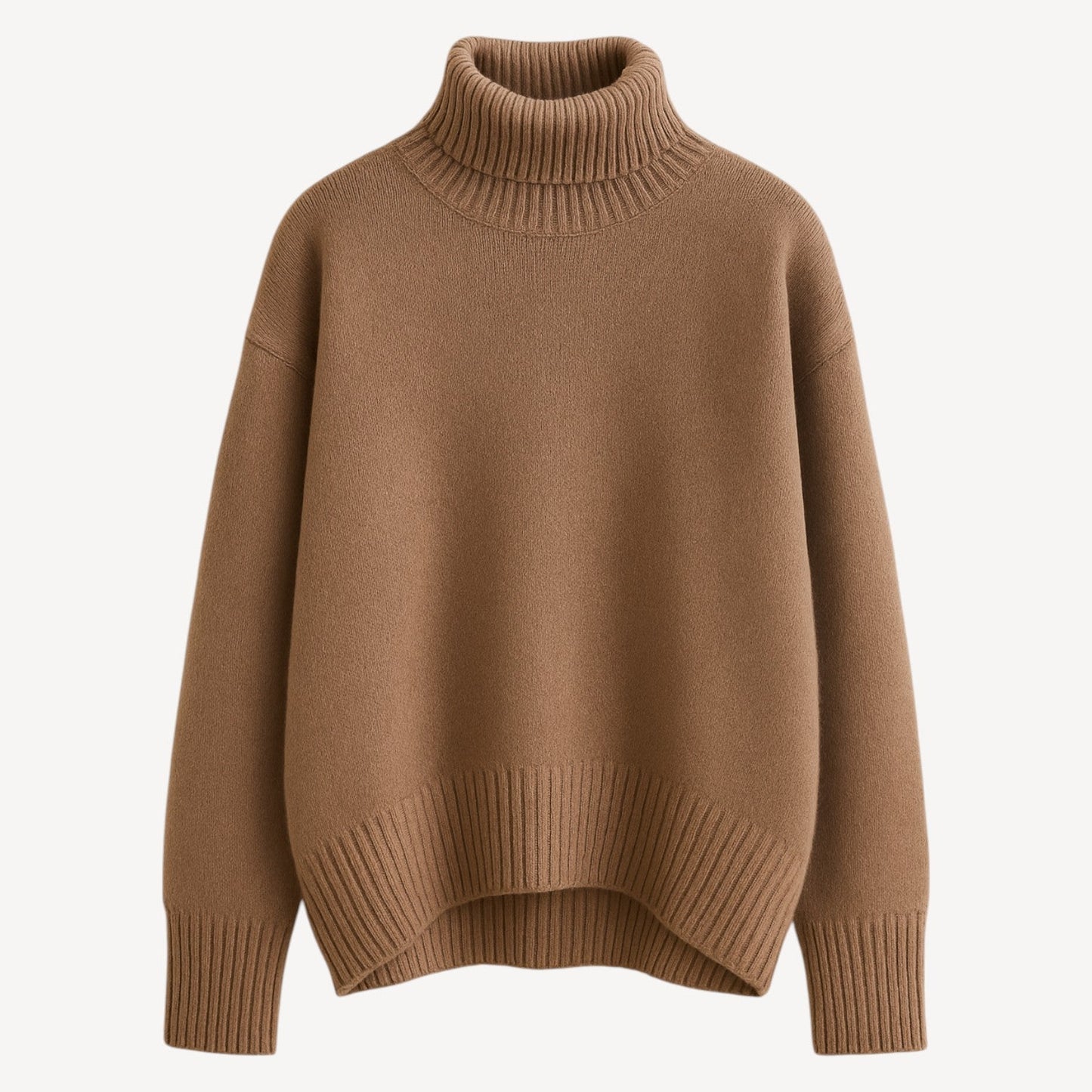 Davies – Damenpullover aus 100 % Wolle mit Rollkragen