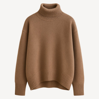 Davies – Damenpullover aus 100 % Wolle mit Rollkragen