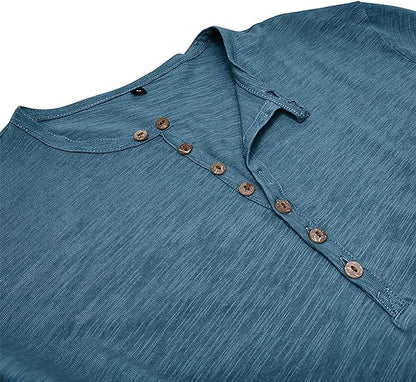 Losvallend Heren T-Shirt van Katoen – Comfortabel & Ademend