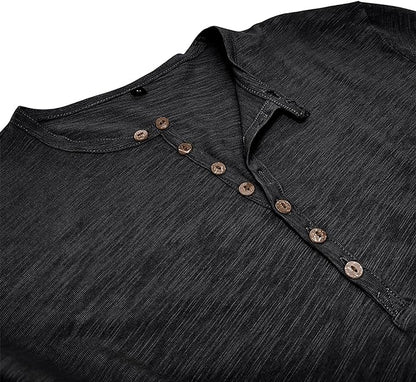 Losvallend Heren T-Shirt van Katoen – Comfortabel & Ademend