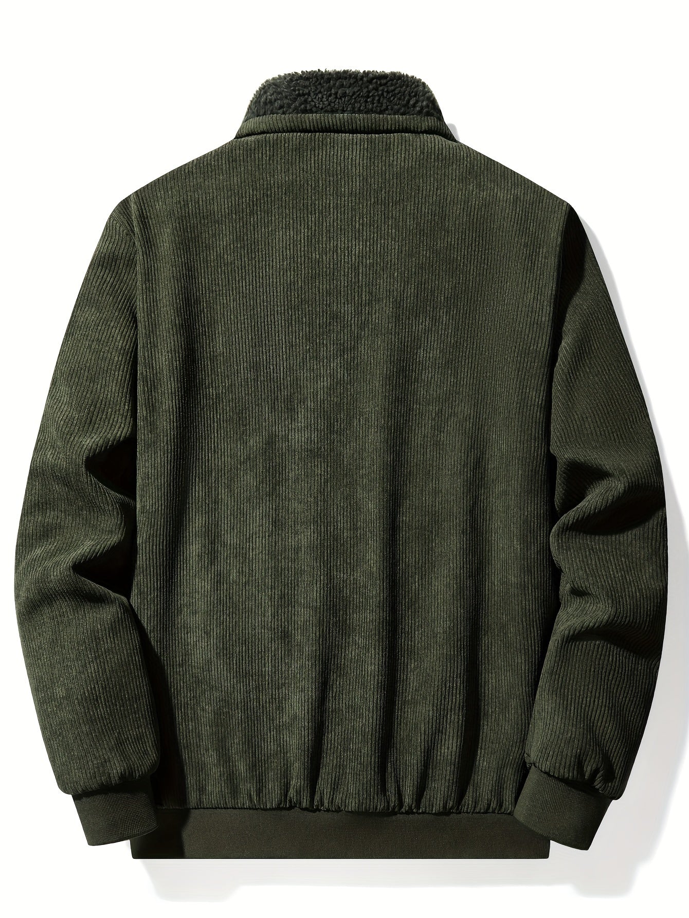 Dikke Winterjas met Reverskraag voor Heren – Warm & Stijlvol voor Koude Dagen