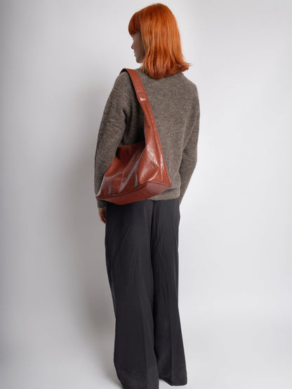 Vegan Leren Tote Bag – Vintage Look & Dagelijkse Elegantie