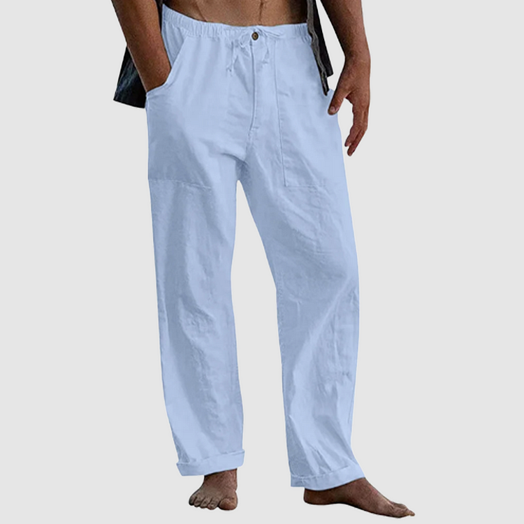 Marx – Casual Linnen Broek Voor Heren
