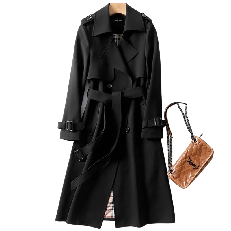 Elegante Trenchcoat voor Dames – Tijdloos, Lichtgewicht en Stijlvol