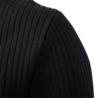 Stanton Ribbed Henley – Refined & Comfortable