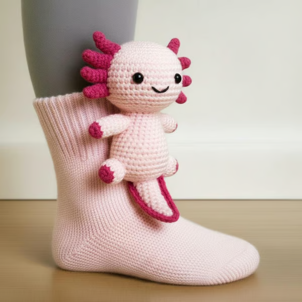 Ladies Knitted 3D Animal Socks for Indoors