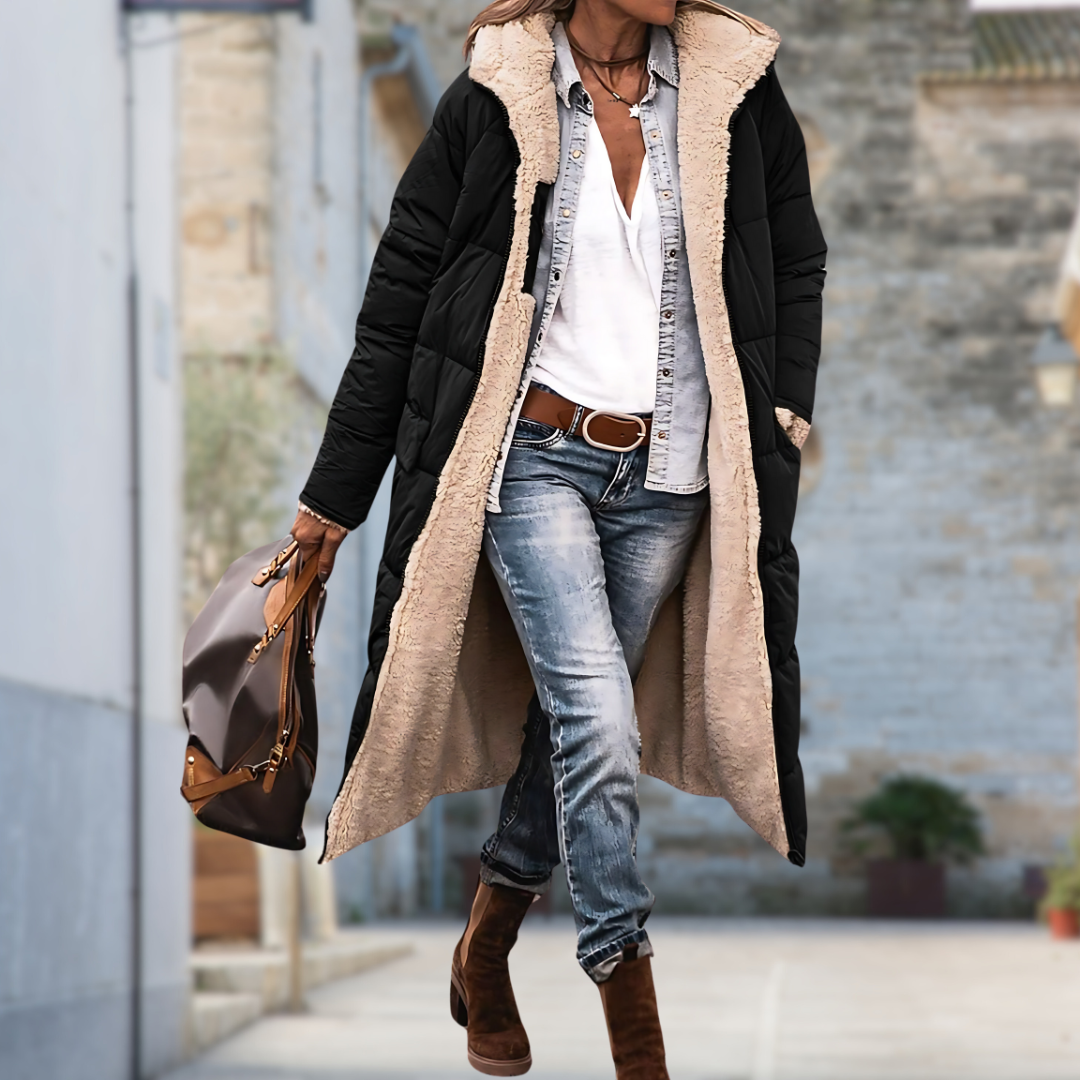 Winddichte en Waterdichte Winterjas voor Dames – Warm en Stijlvol