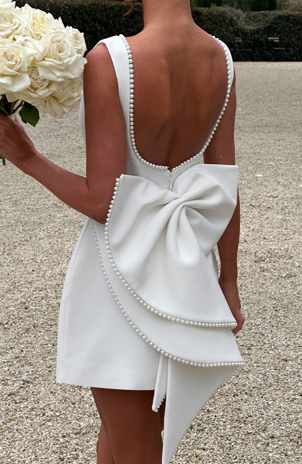 Elara Mini Jurk | Elegante Pasvorm & Moderne Structuur
