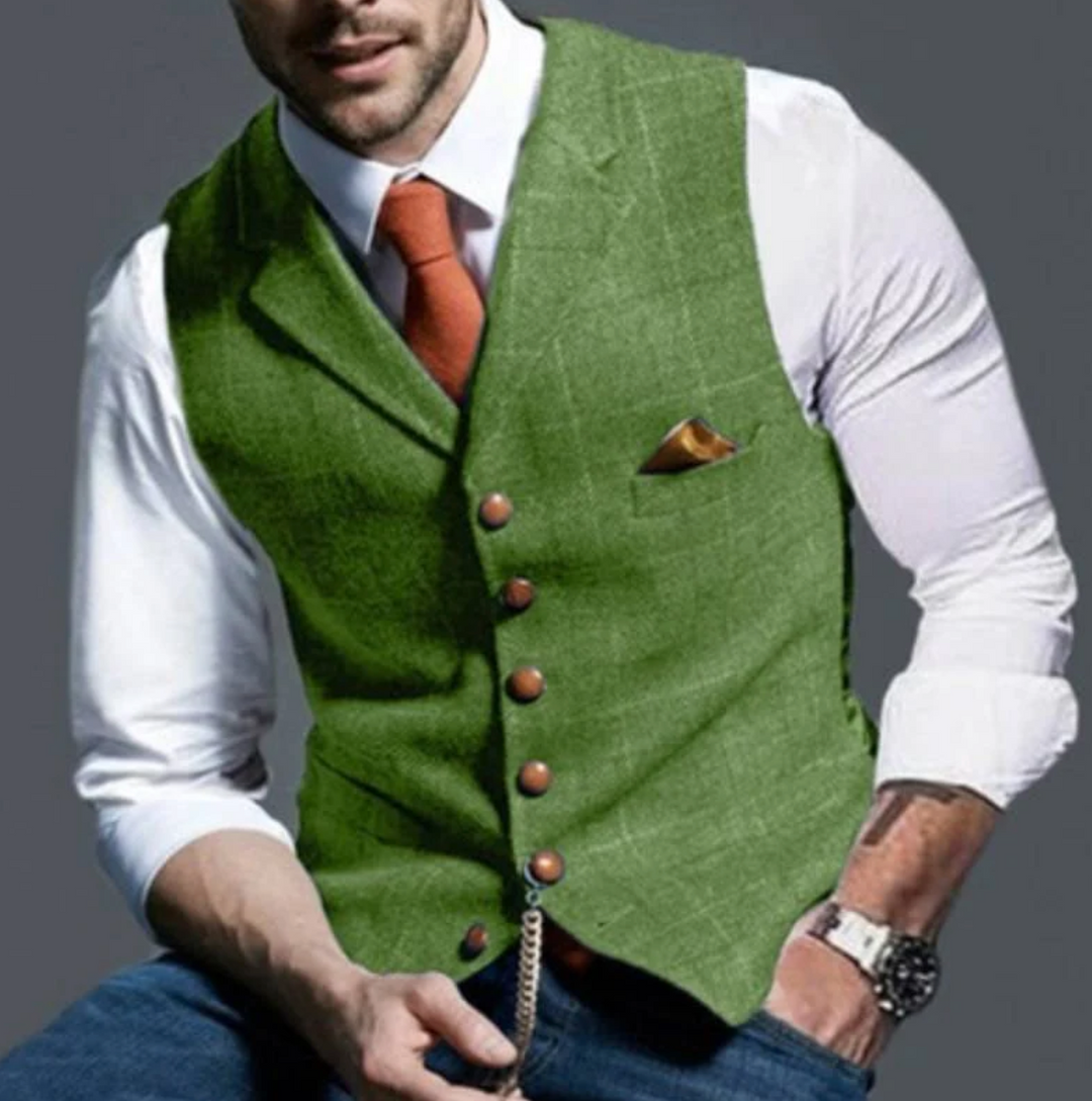 Men's Vintage Vest – Classic & Elegant for Every Occasion