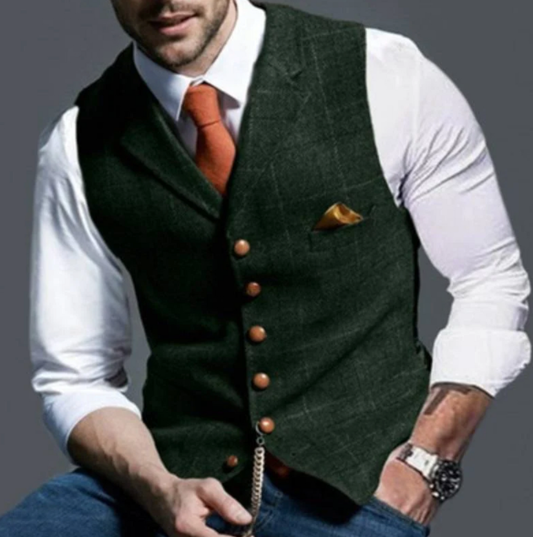 Men's Vintage Vest – Classic & Elegant for Every Occasion
