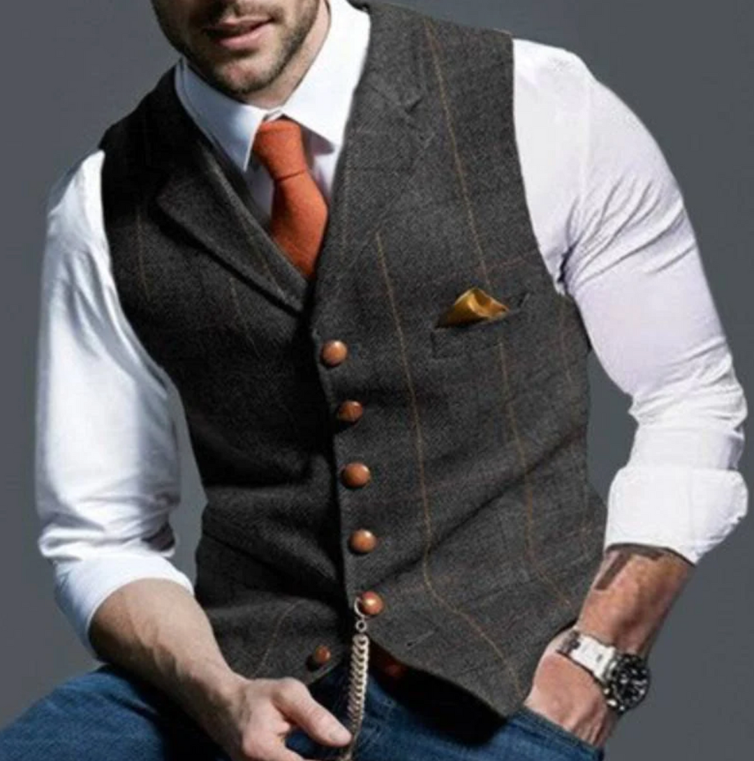 Men's Vintage Vest – Classic & Elegant for Every Occasion