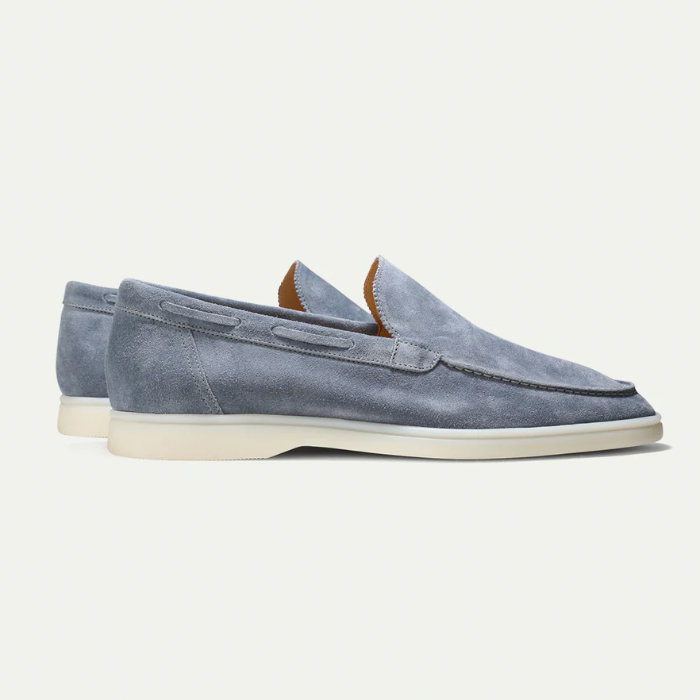 Milan – Luxe Handgemaakte Suède Loafers voor Heren | Comfort & Stijl