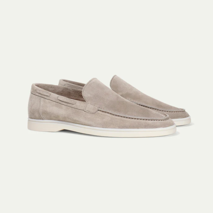 Milan – Luxe Handgemaakte Suède Loafers voor Heren | Comfort & Stijl