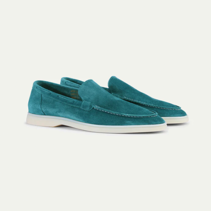 Milan – Luxe Handgemaakte Suède Loafers voor Heren | Comfort & Stijl