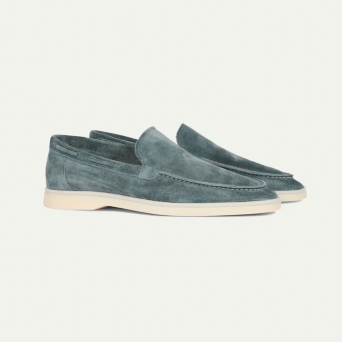 Milan – Luxe Handgemaakte Suède Loafers voor Heren | Comfort & Stijl