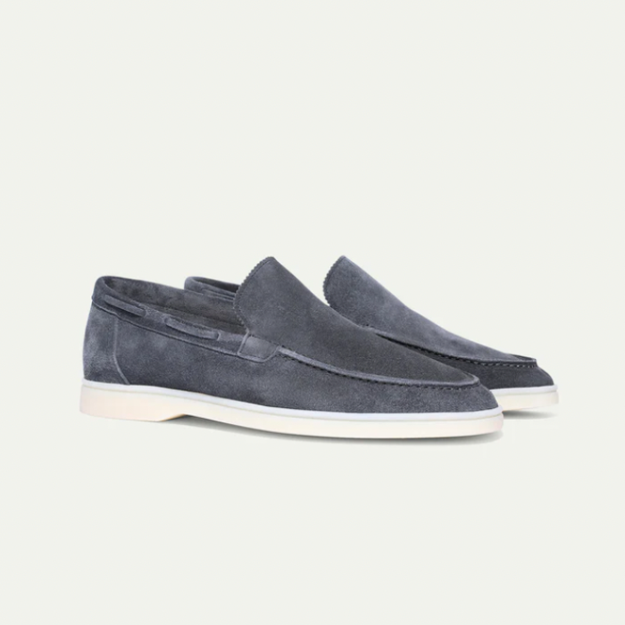 Milan – Luxe Handgemaakte Suède Loafers voor Heren | Comfort & Stijl