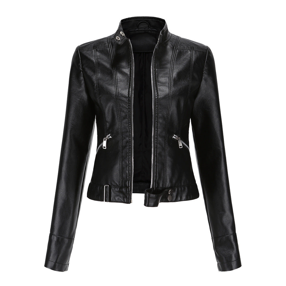 Women's Leather Jacket Elegant – Genuine Leather & Timeless Design