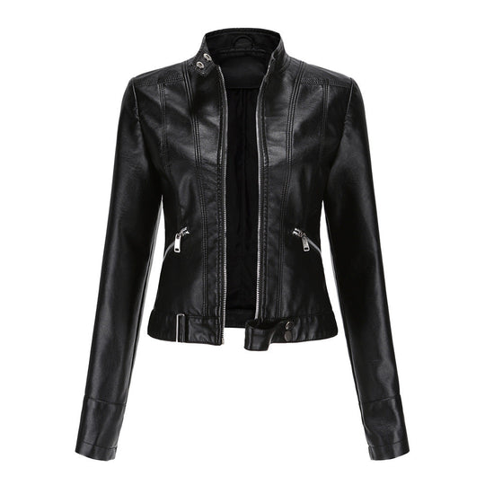 Women's Leather Jacket Elegant – Genuine Leather & Timeless Design