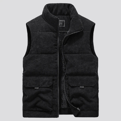 Heren Wintervest van Corduroy – Casual & Warm voor de Winter