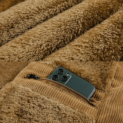 Heren Wintervest van Corduroy – Casual & Warm voor de Winter