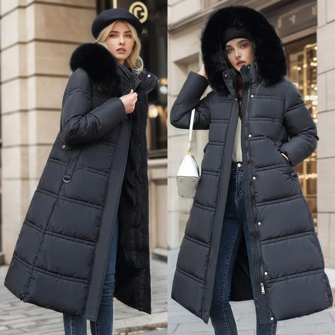 Luxe Winterjas voor Dames – Elegant, Warm & Tijdloos